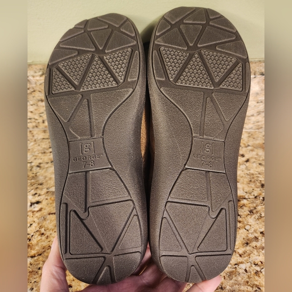 MENS GEORGE SLIPPERS SZ 7/8, NWT - Picture 3 of 4